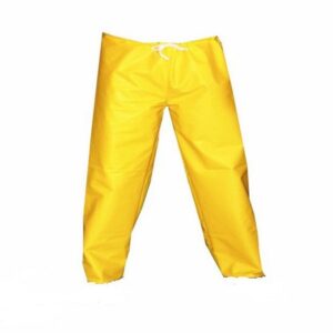 CALÇA PVC FORRADA AMARELA