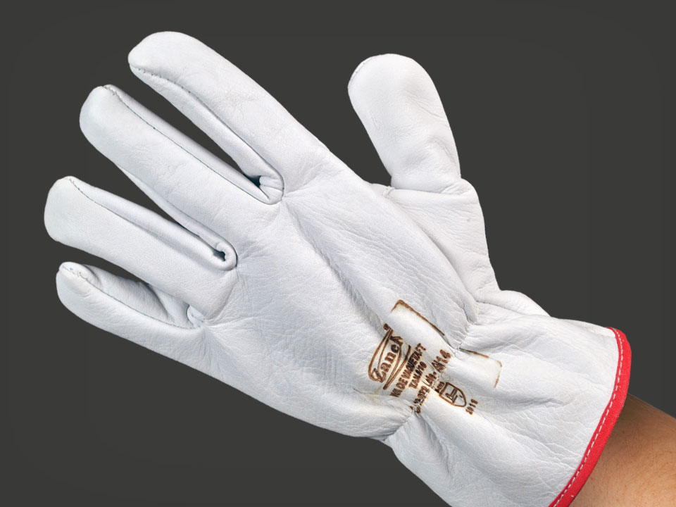 LUVA DE VAQUETA TIPO PETROLEIRA